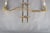 Vintage Brass Swing-Arm Wall Lamps from Maison Jansen, France, 1960s, Set of 2 For Sale - Image 6 of 17