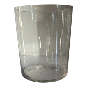Antique 19th Century American Federal Blown Glass Flip Vase