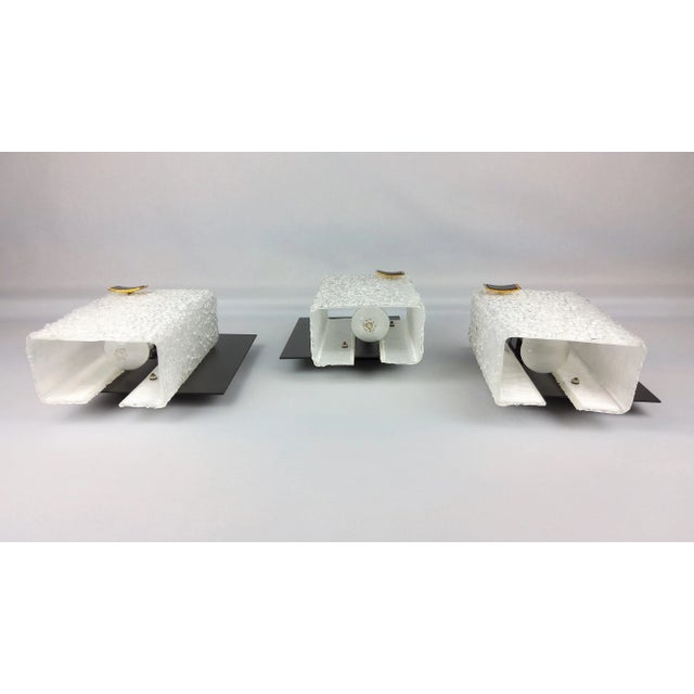 Torch Wall Lights by Arlus, 1960s, Set of 3 For Sale - Image 9 of 13
