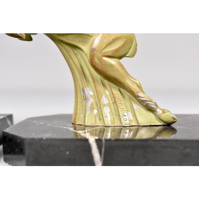 Pair of Art Deco Ibex Bookends, 1930s For Sale - Image 10 of 16