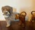 Antique 19th Century Bennington Pottery Poodles With Fruit Baskets - a Pair For Sale - Image 10 of 12