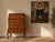 Elegant vintage Queen Anne-style secretary desk crafted from solid cherry wood with a warm, beautifully aged finish. The...