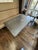 Silver Vintage Industrial Metal Dining Table With Drawers For Sale - Image 8 of 11