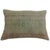 A large pillow made from a shabby chic Turkish deco rug. Measures: 18” x 25”.