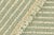 Textile Rug & Kilim’s Contemporary Kilim in Ivory White and Blue Textural Stripes For Sale - Image 7 of 7