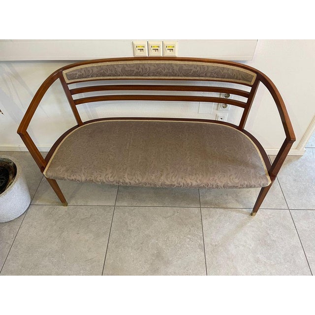 Art Nouveau Sofa, 1890s For Sale - Image 10 of 12