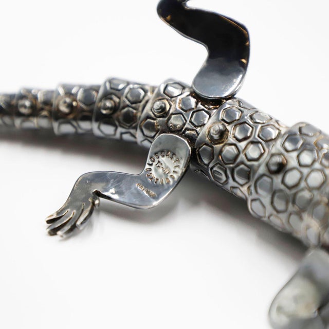 Mexican 1970s Los Castillo Rare Iguana Bottle Opener For Sale - Image 3 of 4