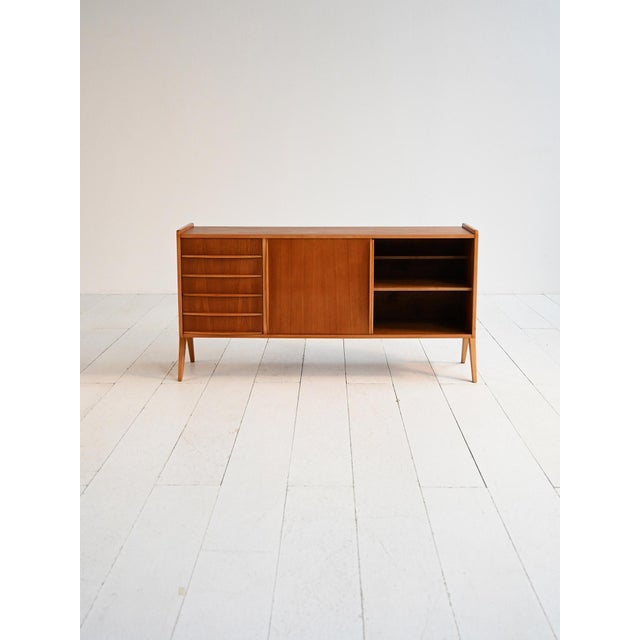 Scandinavian Teak Sideboard, Sweden, 1960s For Sale - Image 4 of 12