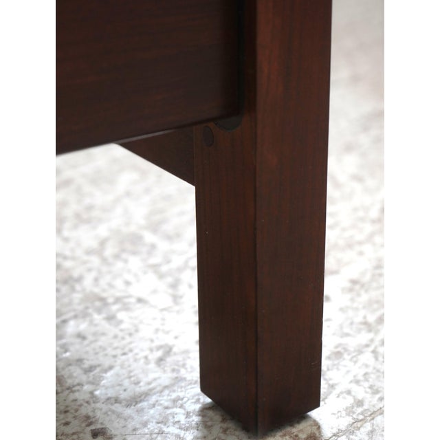 Stickley Mission Cherry Queen Size Spindle Bed For Sale - Image 10 of 16