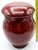 Chinese Sang de Boeuf (Oxblood) Glaze Jar has measurements of approximately 10"x7"x7".