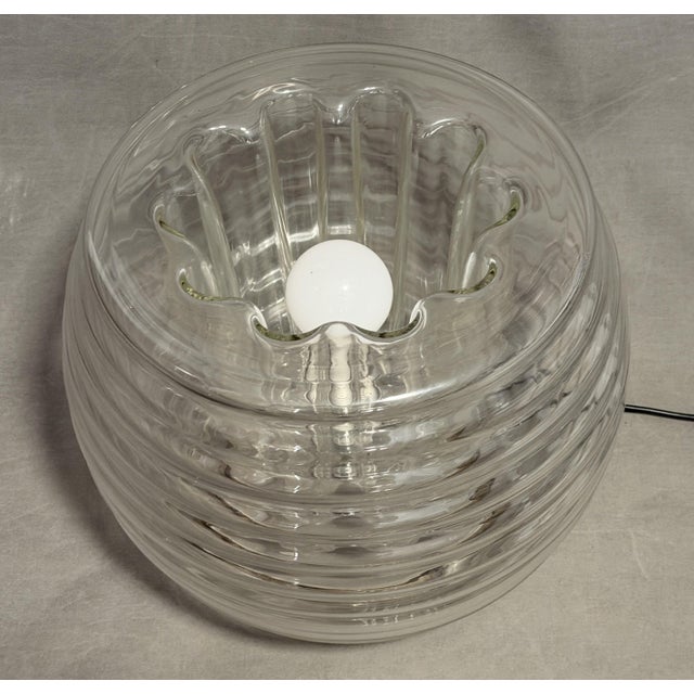 Vintage Table Lamp in Glass from Peill & Putzler, 1970s For Sale - Image 4 of 9