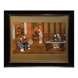 1990s Gathering in the Garden For Sale