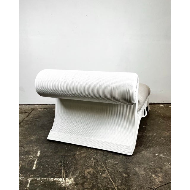 Wood Vintage Betty Cobonpue Scultura Rattan Chaise Lounge For Sale - Image 7 of 11