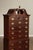 Statton Chippendale Style Cherry Chest on Chest For Sale In Philadelphia - Image 6 of 12