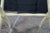 Gate House Ivory Contour Leg Wood Luggage Rack With 3 Petit Point Straps For Sale - Image 14 of 16
