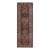 Antique Lankeran Red and Beige Wool Rug For Sale