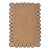 Black Scallop Edge Jute Rug 9x12 For Sale