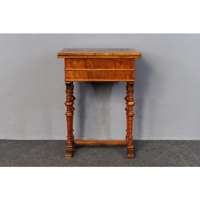 Wilhelminian Game and Sewing Table For Sale - Image 5 of 18