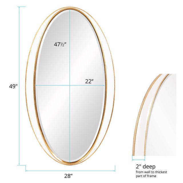 Rania Mirror For Sale In Chicago - Image 6 of 7