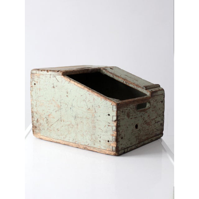 Vintage Bell System Wood Tool Box For Sale - Image 14 of 17