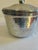 Vintage Hammered Aluminum Lidded Ice Bucket With Floral Details For Sale In Oklahoma City - Image 6 of 9