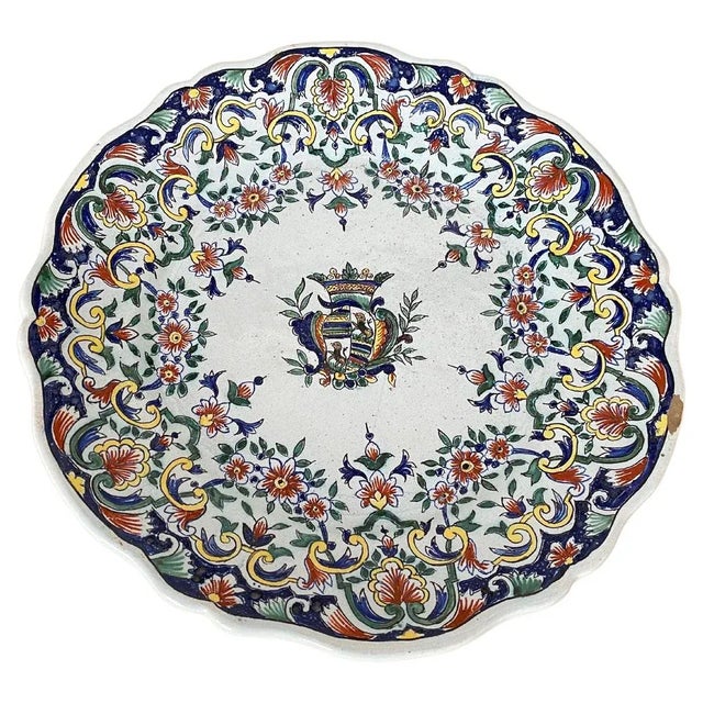 French Faience Dish, 19th Century For Sale - Image 11 of 11