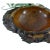 Hoyt G. Brown Signed 9" Cherry Burl Bowl | Appalachian Folk Art | Live Edge Wood Bowl For Sale - Image 9 of 11