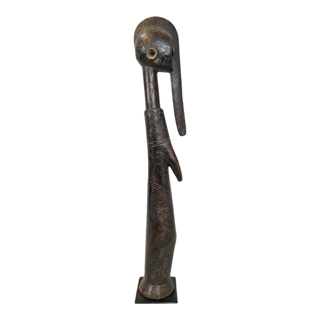 Vintage Large Mossi Doll Sculpture For Sale
