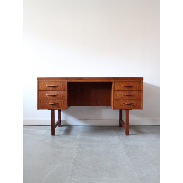 Vintage Danish Desk in Teak, 1960s For Sale - Image 12 of 12
