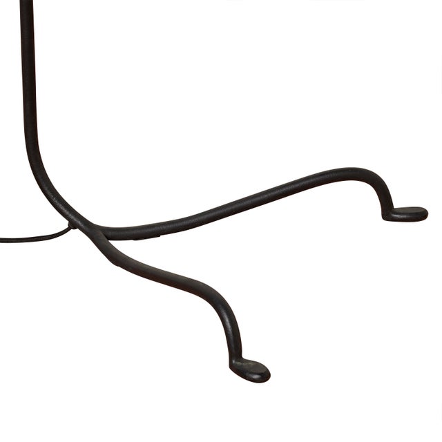 Bainbridge Floor Lamp with Seagrass Woven Shade For Sale In Cincinnati - Image 6 of 8