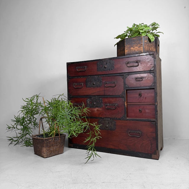 Japanese Meiji Choba-Dansu Tansu, 1890s For Sale - Image 10 of 10