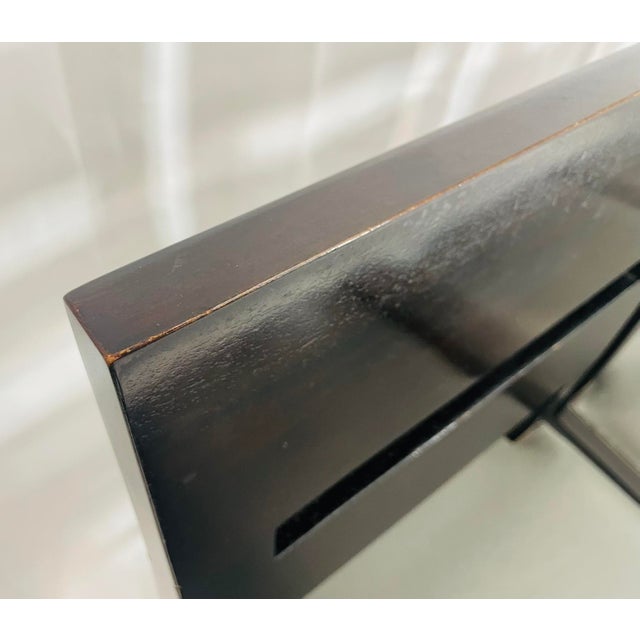 Set of 4 Christian Liaigre “Archipel” Counter Stools for Holly Hunt, Usa For Sale - Image 15 of 18