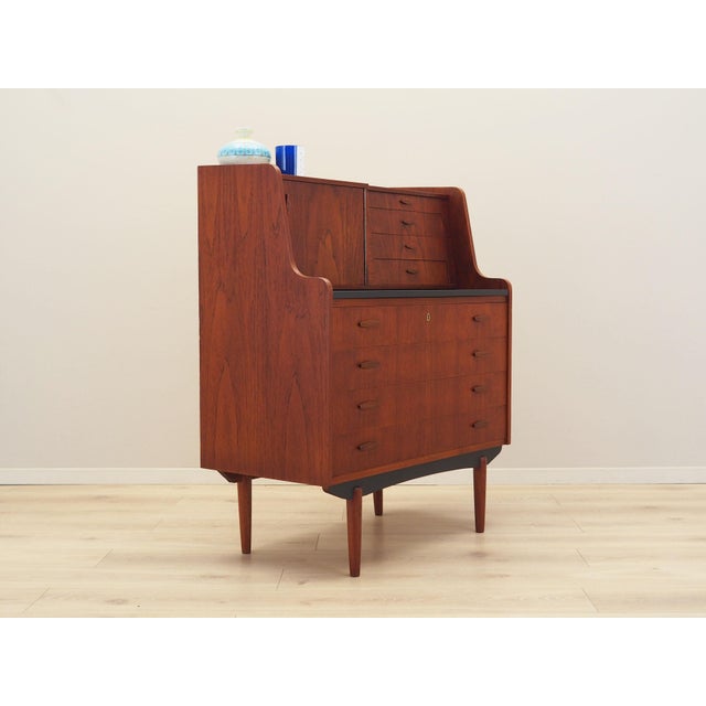 1970s Danish Teak Secretary, 1970s For Sale - Image 5 of 18