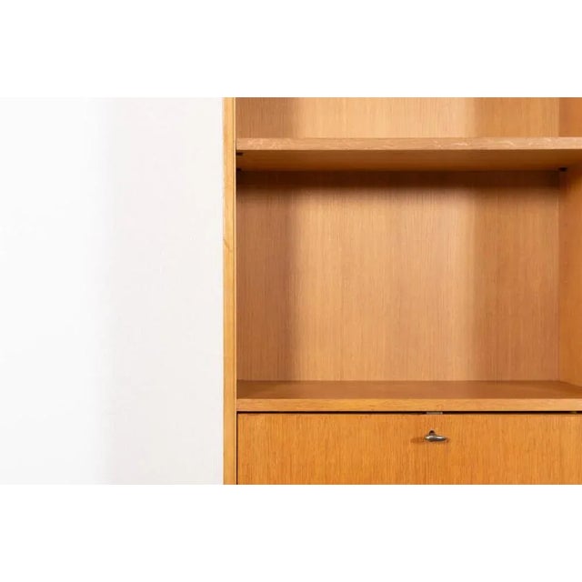 Vintage Swedish Oak Bar Cabinet, 1970s For Sale - Image 9 of 10