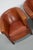 Vintage Dutch Cognac Leather Club Chairs, Set of 2 For Sale - Image 3 of 18