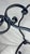 Metal 1950s French Hand-Wrought Iron With New Glass Table, 36" Diameter, Professionally Restored For Sale - Image 7 of 7