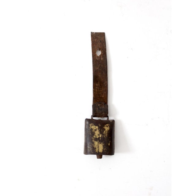 Early 20th Century Antique Cow Bell For Sale - Image 5 of 11