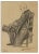 Pierre Georges Jeanniot, Seated Man, Drawing in Pencil, Late 19th Century For Sale