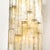 Venini Mid-Century Large Muted Citrine Calza Glass Chandelier Signed Venini For Sale - Image 4 of 18