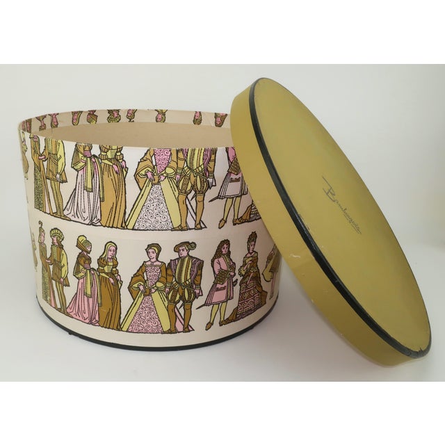Department Store ‘Timeline of Fashion’ Hat Box, 1960’s For Sale - Image 10 of 14
