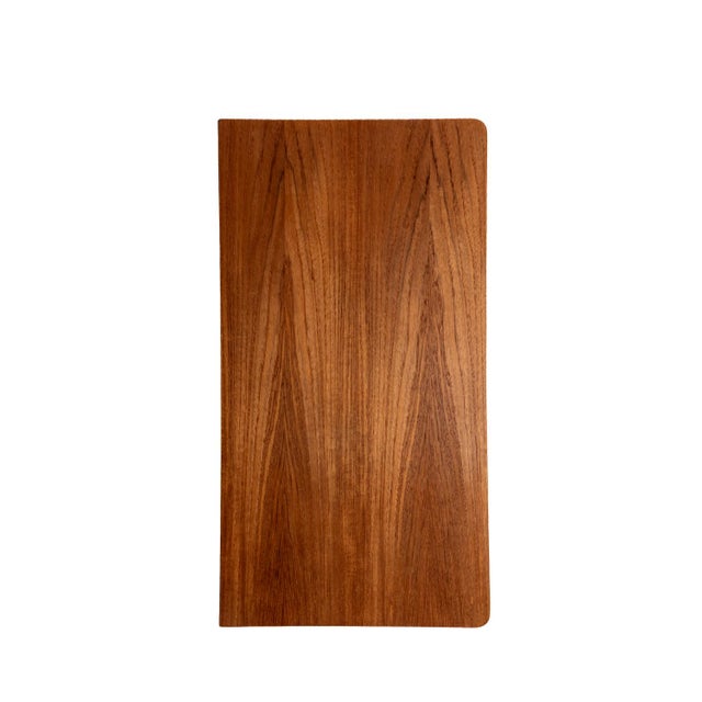 Scandinavian Teak Chest of Drawers with Recessed Handles, 1950s For Sale - Image 9 of 10