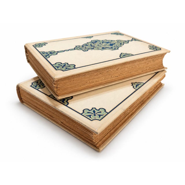 A richly decorated 1892 two-volume Darro Edition of Washington Irving’s The Alhambra, published by G. P. Putnam’s Sons and...