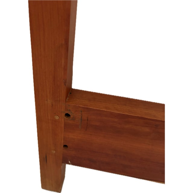 Vintage Thos Moser Shaker Cherry Queen Headboard For Sale - Image 10 of 13