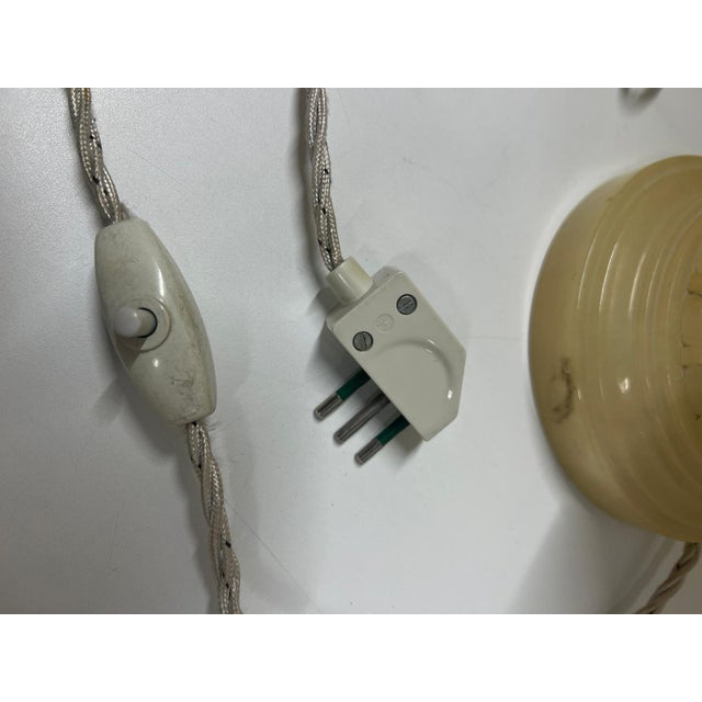 1970s Alabaster Table Lamp, 1970s For Sale - Image 5 of 12