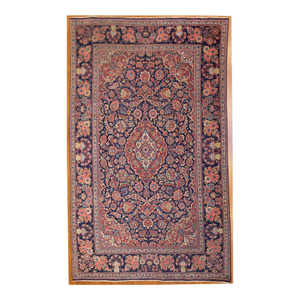An Antique Decortive Classic Persian Kashan Rug
