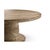 Rustic Modern Round Pedestal Dining Table For Sale - Image 4 of 9