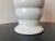 Ceramic American Modern Matte White Porcelain Vase With Banded Design by Haeger, Circa Early 20th Century For Sale - Image 7 of 12