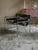 Gavina Wassily Armchairs in Black Leather by Marcel Breuer for Gavina, 1970s, Set of 2 For Sale - Image 4 of 15