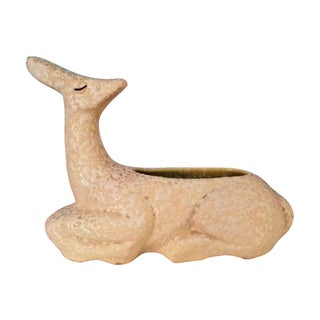 Vintage Ceramic Camel Planter For Sale