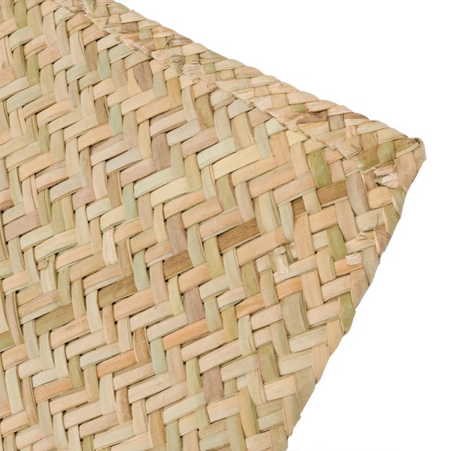 Textile Rush House for Chairish Pascual Palm Matted Runner, 2.5' x 8' For Sale - Image 7 of 7